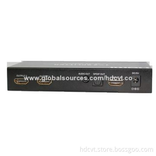 HDMI 1.4 Splitter 1 x 2, Supports 30, 36, 48-bit Per Pixel Deep Color